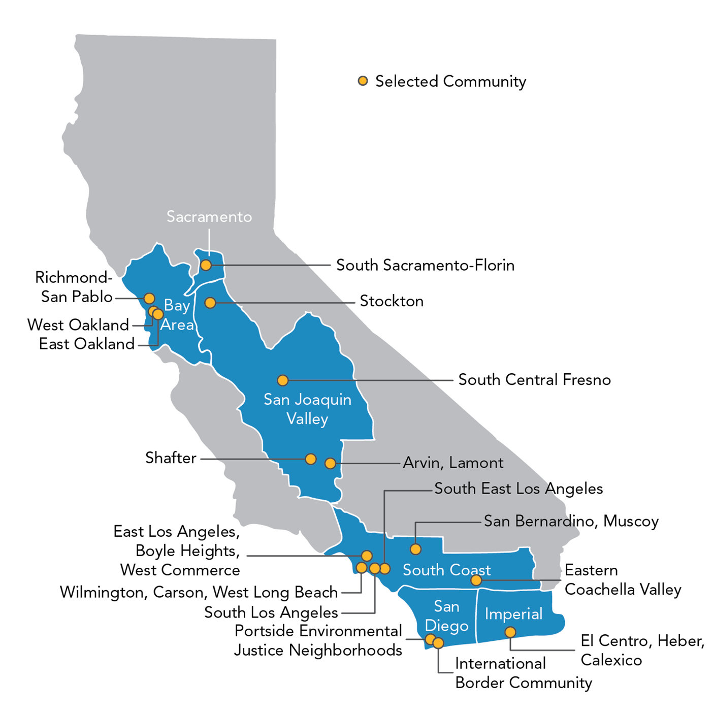 AB 617 Communities in California