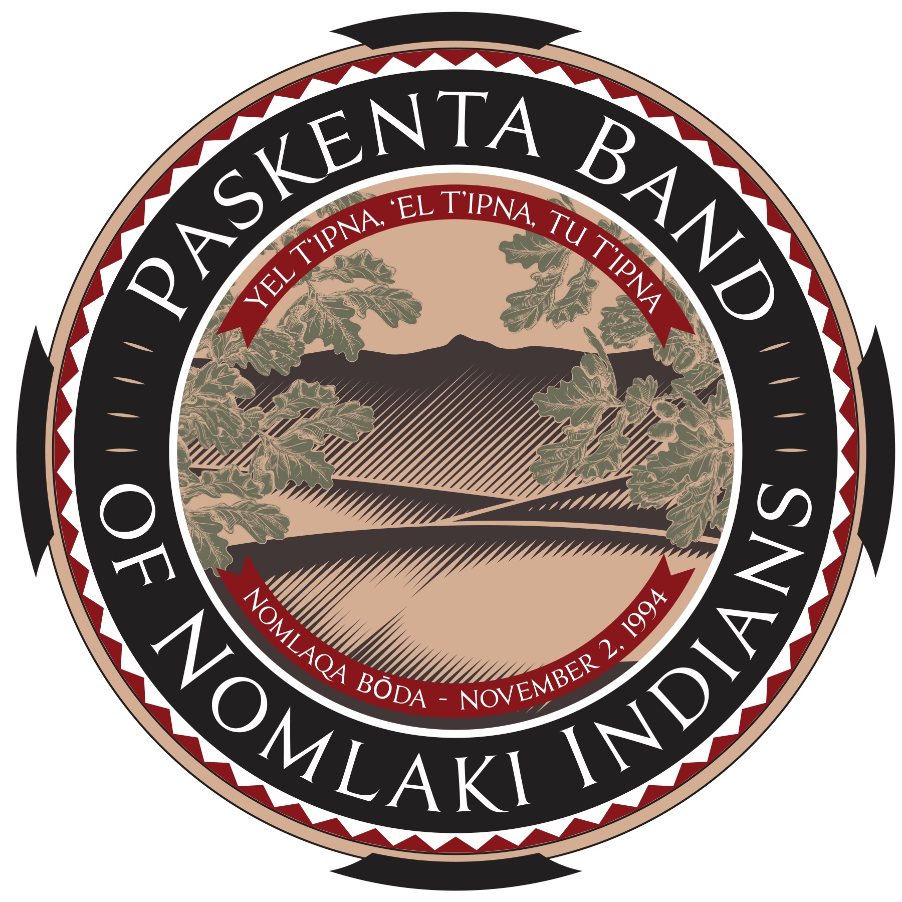 Paskenta Band of Nomlaki Indians logo