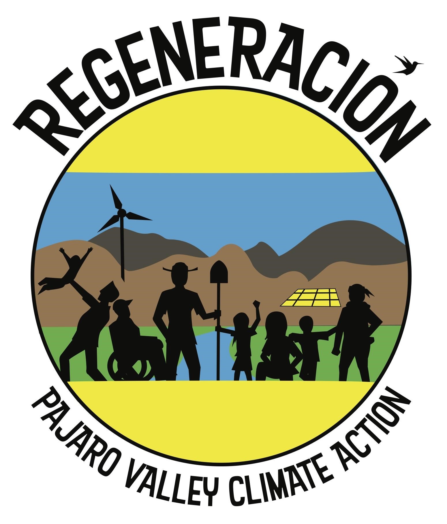 Regeneración - Pajaro Valley Climate Action Logo