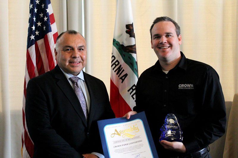 CoolCalifornia Small Business Awards winner Crown Paper Converters