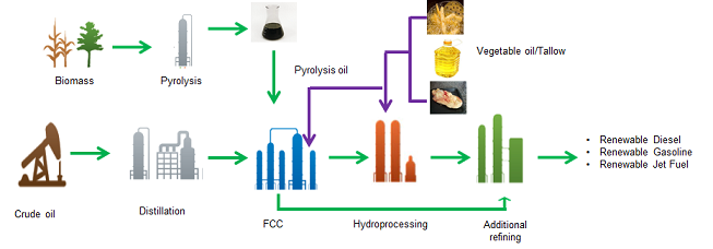 Co-processing flow diagram