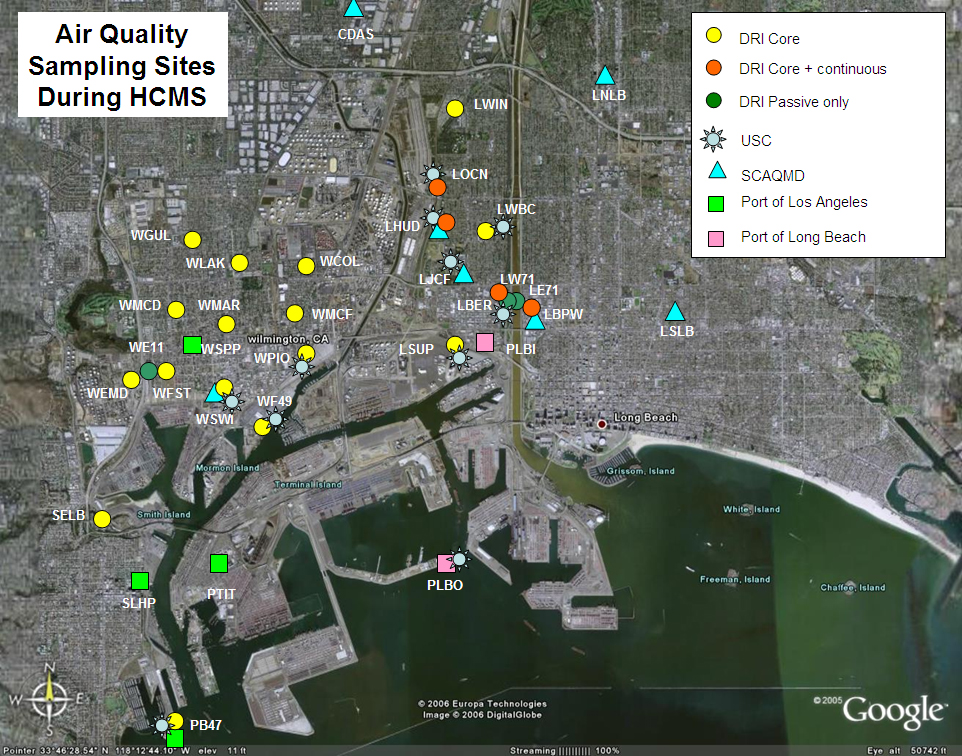 Harbor Communities Monitoring Map