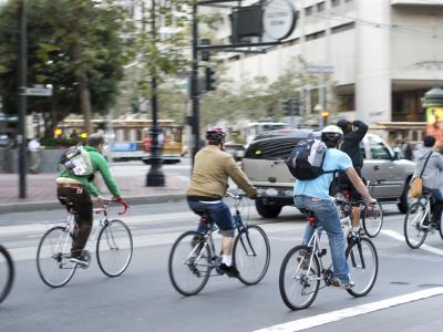 bicyclists