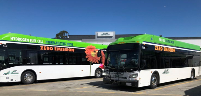 2 fuel cell buses