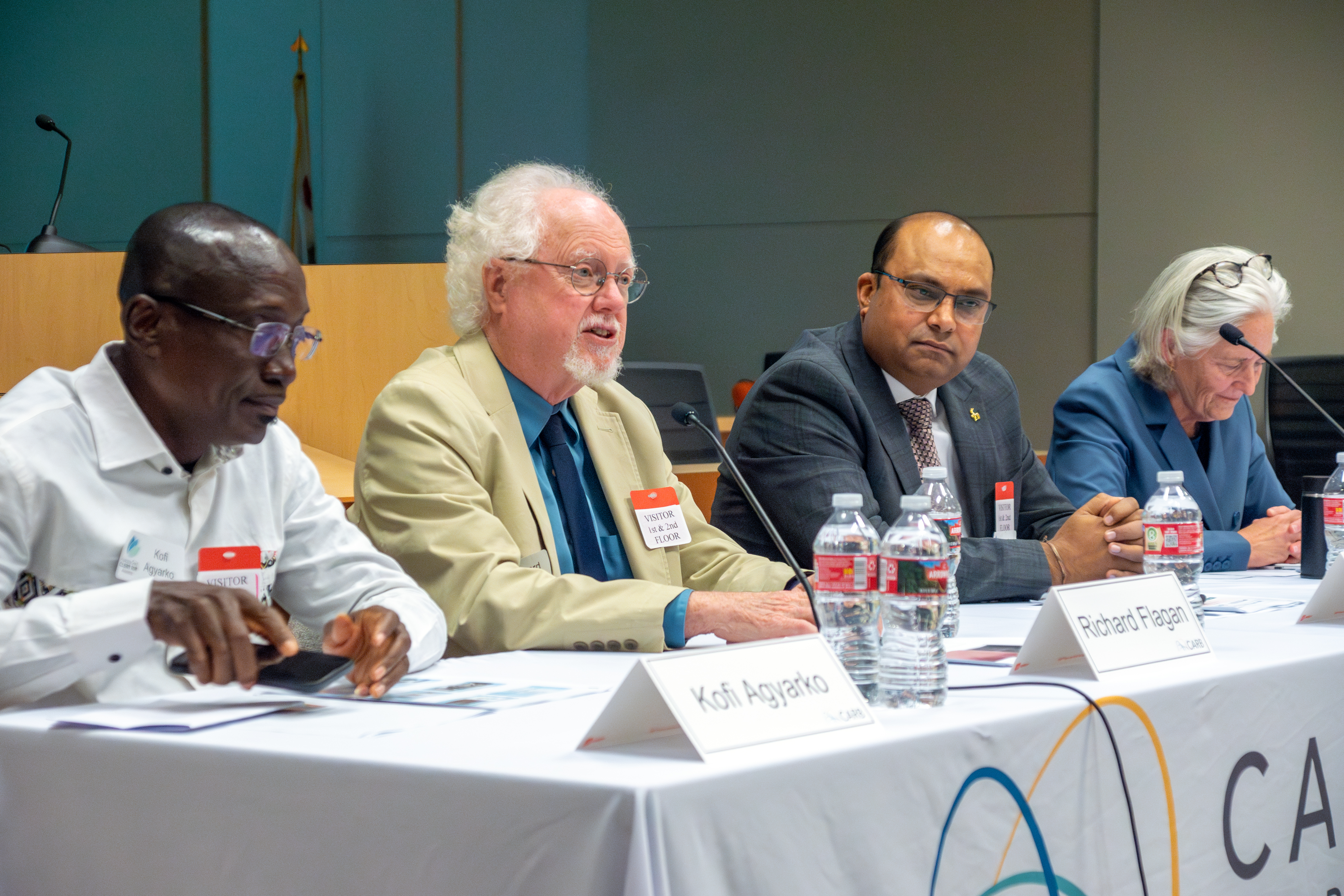 Awardee discussion panel at the 2023 Haagen-Smit Clean Air Talks, October 23, 2024