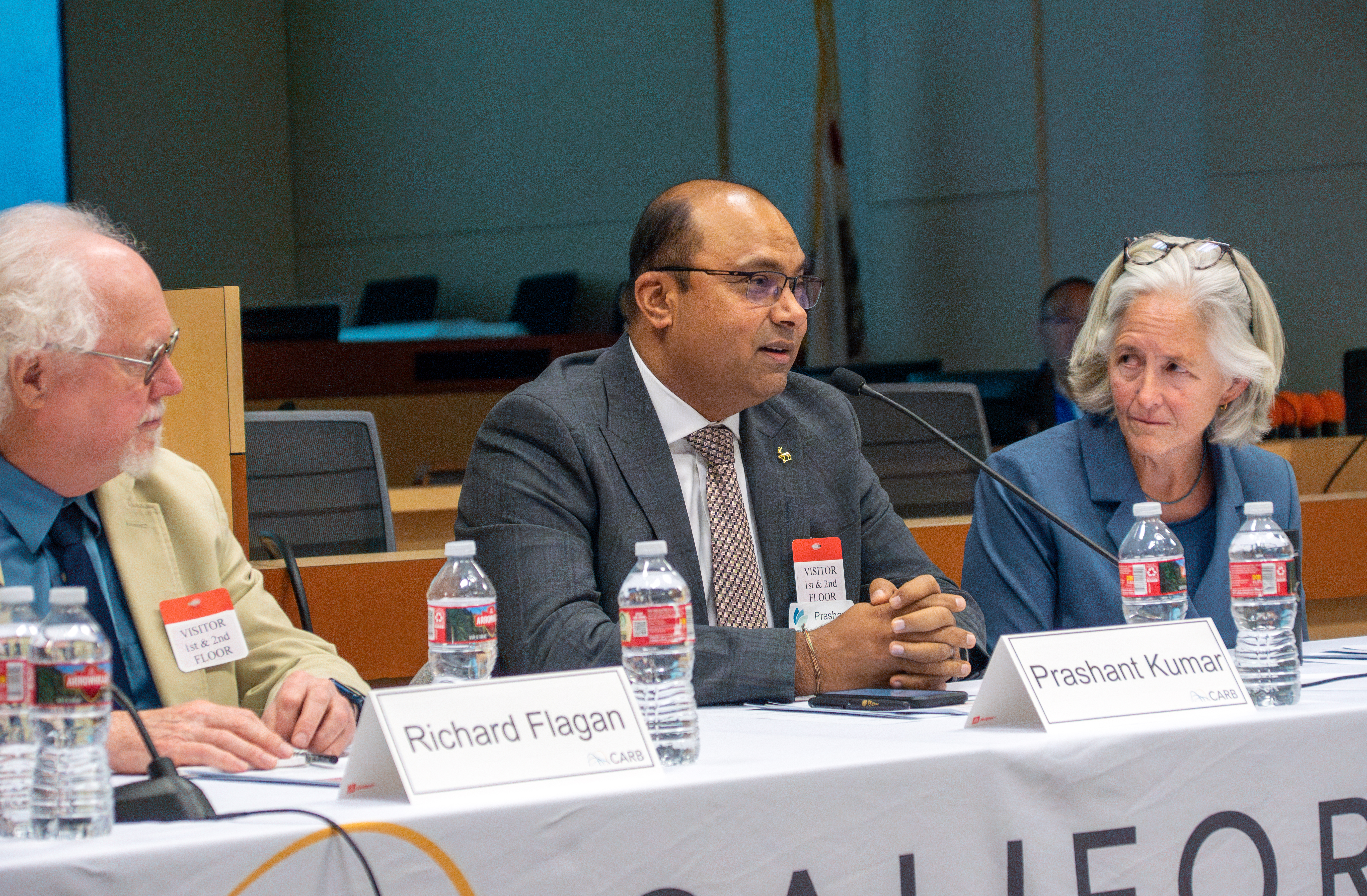 Awardee discussion panel at the 2023 Haagen-Smit Clean Air Talks, October 23, 2024