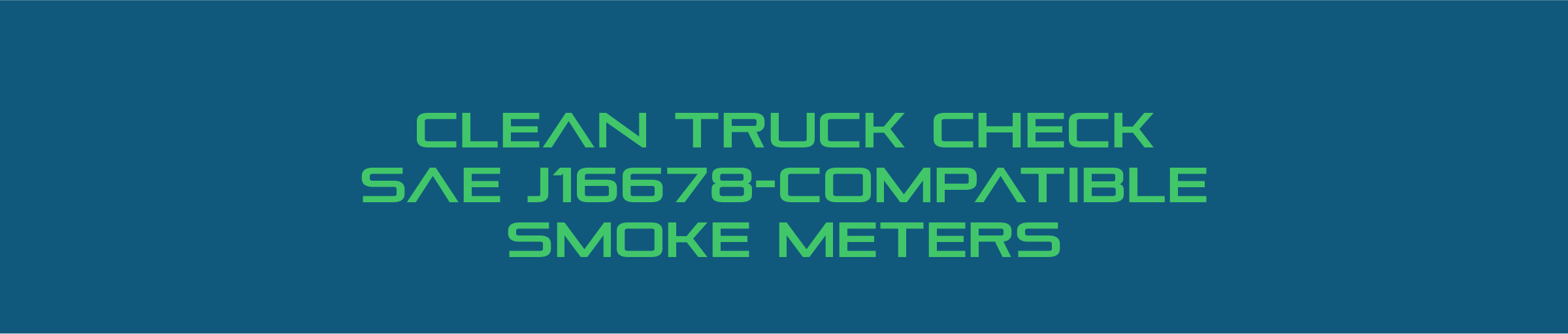 SAE J1667 Smoke Meters