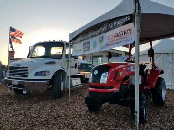 Electric truck and tractor