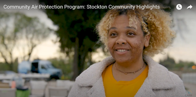 Youtube video for Community Air Protection Program Stockton community highlights