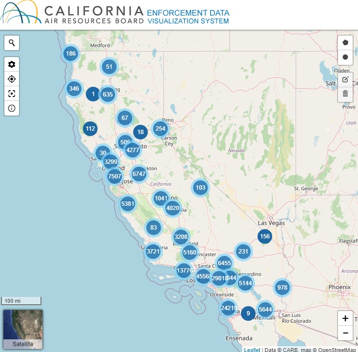 Enforcement Data Visualization System