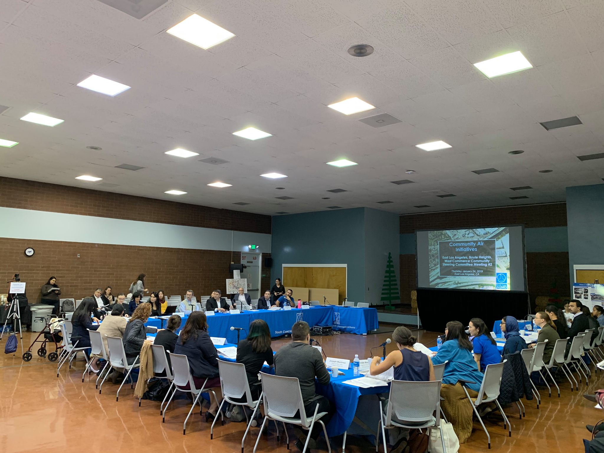 Image of an East Los Angeles, Boyle Heights, West Commerce Community Steering Committee meeting