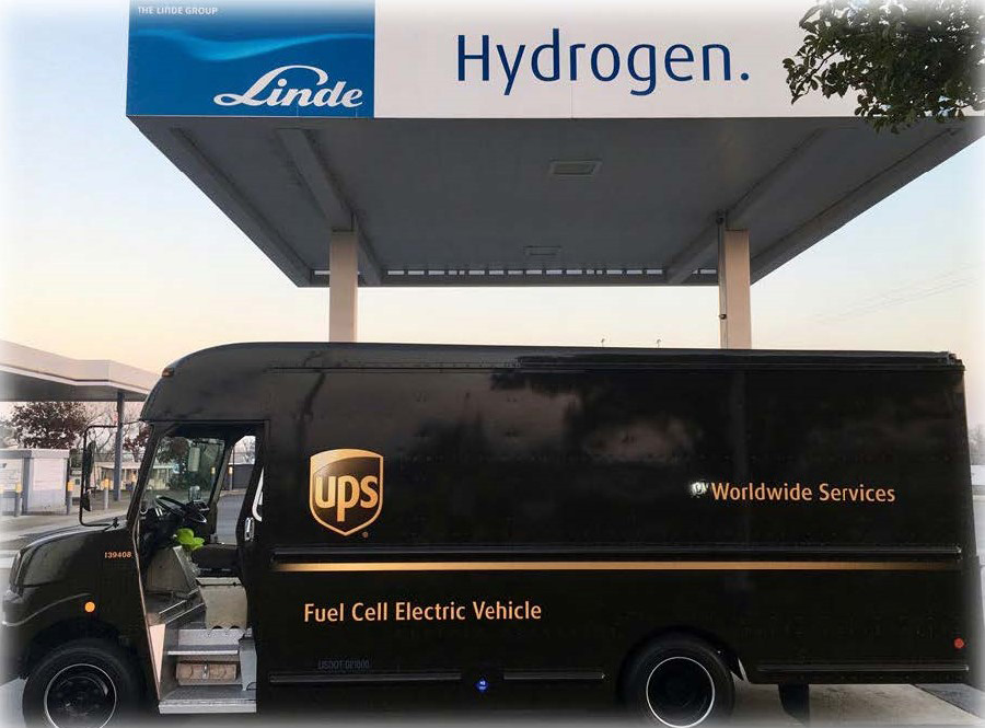 UPS Fuel Cell Delivery Truck