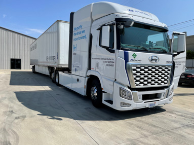 Fuel Cell Class 8 truck