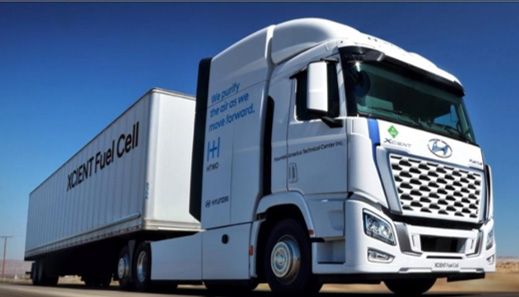 Fuel Cell Class 8 truck