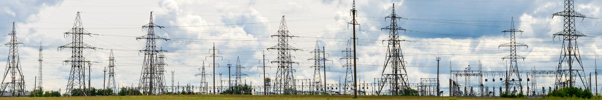 Photo of hight tension power lines
