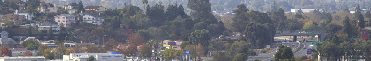 Interstate 80 in Vallejo with refinery in the background