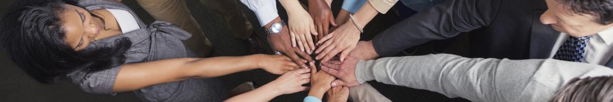 hands working together