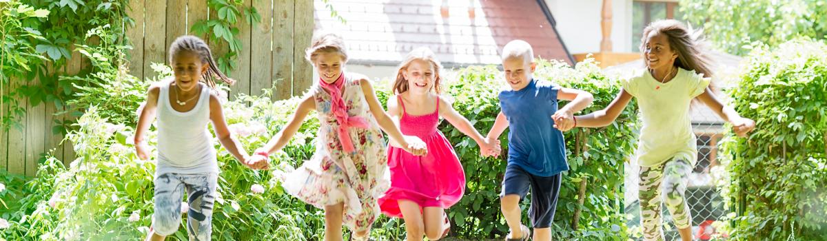 children playing