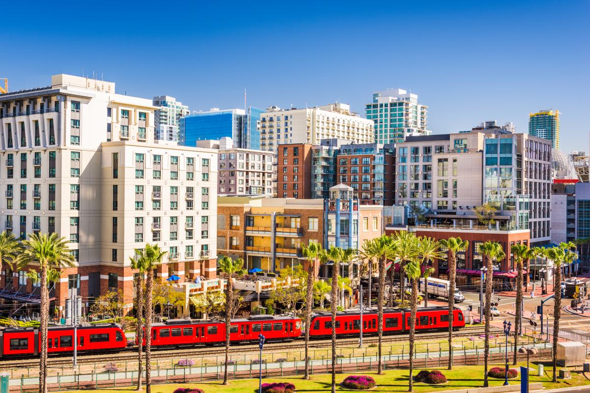 San Diego trolley