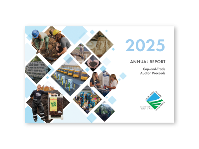 California Climate Investments 2025 Annual Report cover image