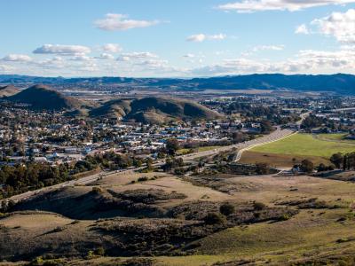 aerial view of San Luis Obispo